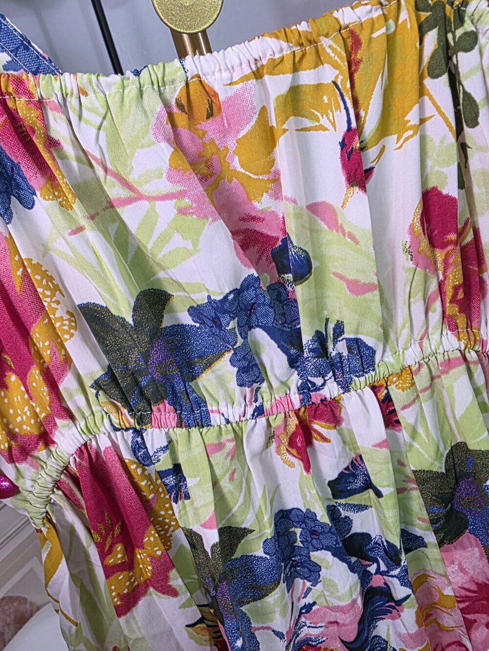 Martildo Boutique Floral Midi Boho Chic Summer Dress Medium - Picture 8 of 9